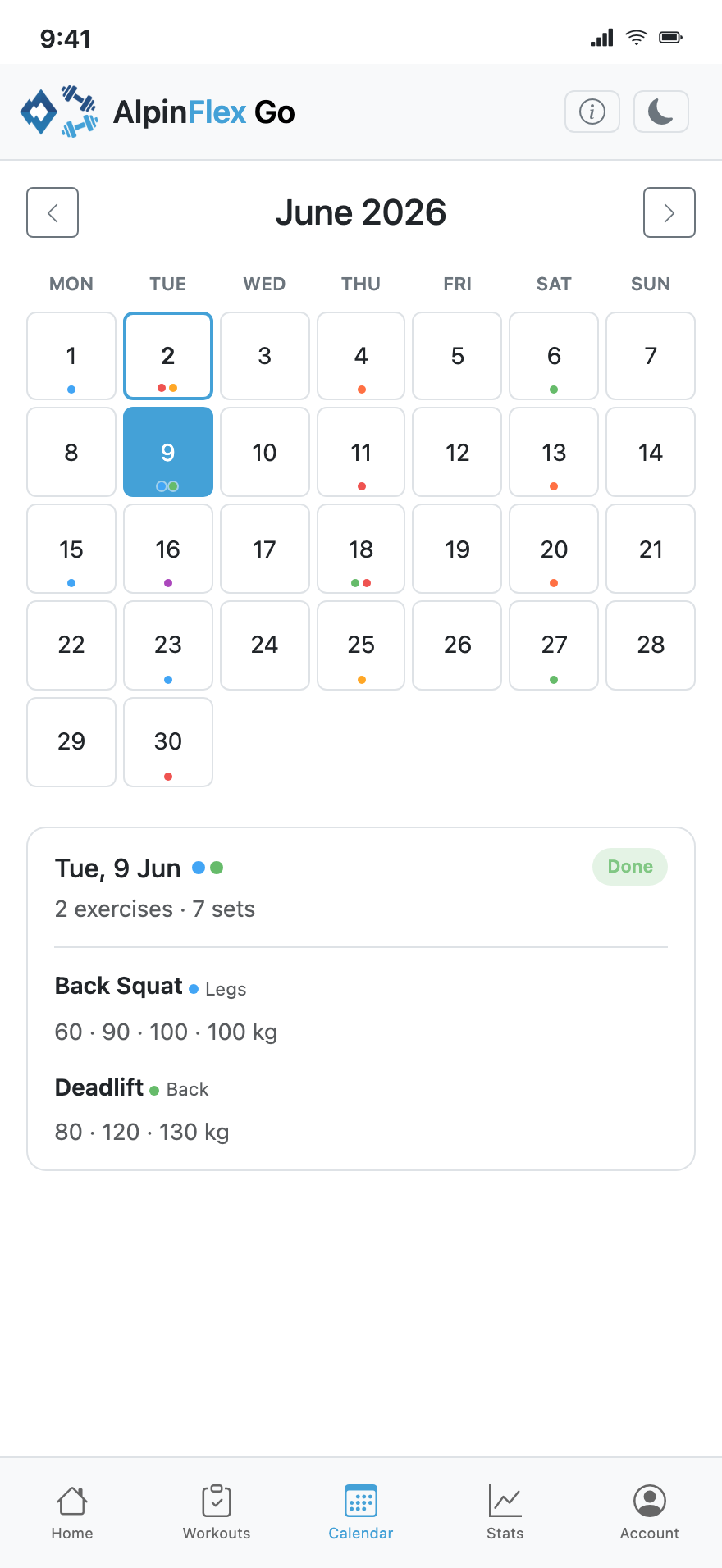 Calendar
